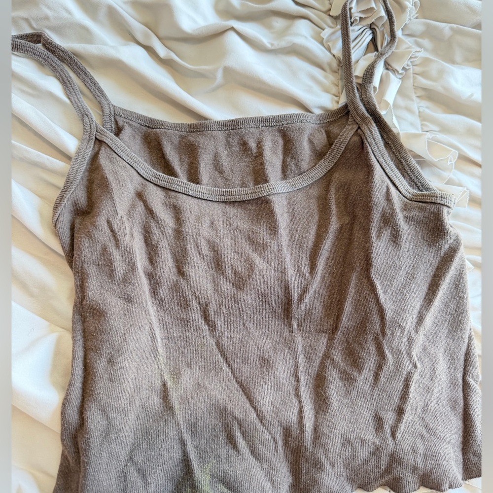 Women's Brandy Melville Brown Tank Top